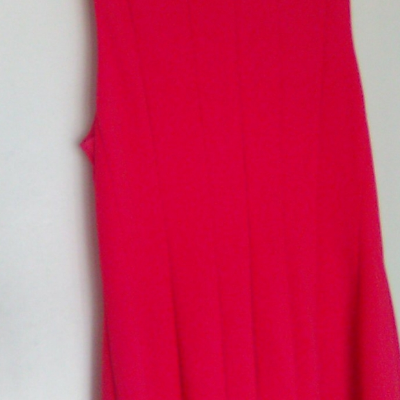 Roz & Ali orangish red cocktail dress sz 10 - Picture 6 of 11